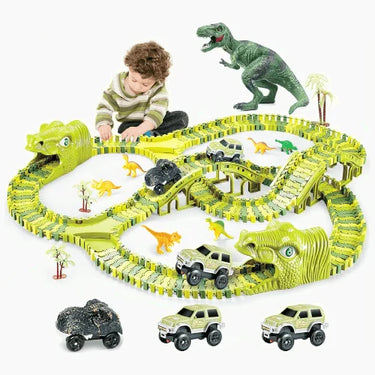 DinoWorld Spielkreis | Episches Abenteuer - Interaktiver Dino-Spielspaß